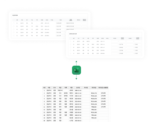 출근노트 급여등록 기능 - 간편하게 등록하는 고정·변동급여3 화면